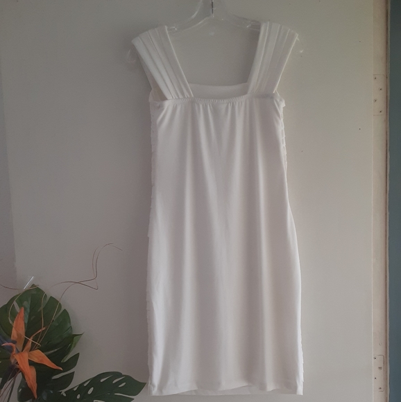 🌺 Enfocus Studio Sz 8 White Dress - Picture 2 of 10